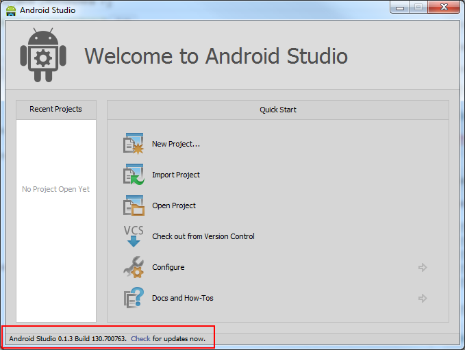 update gradle in android studio